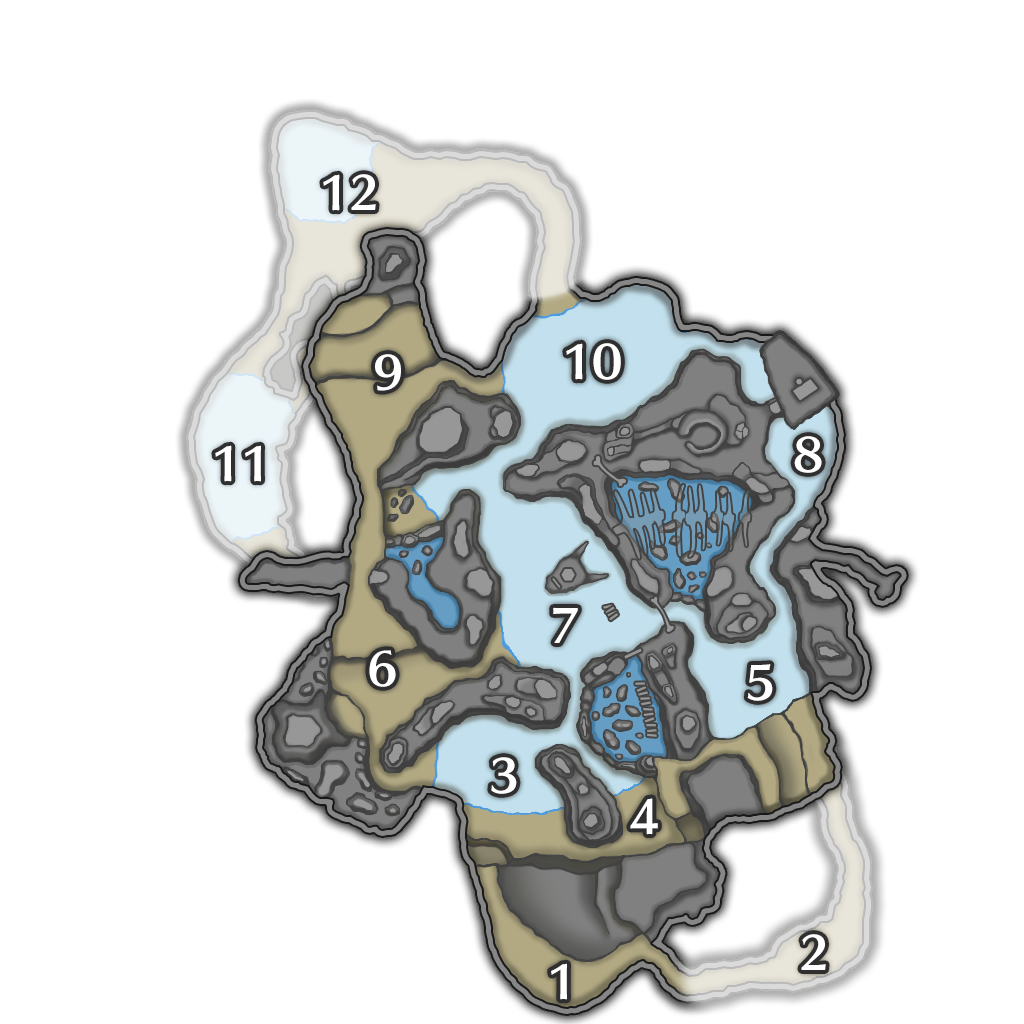 冰封群岛地图层 1