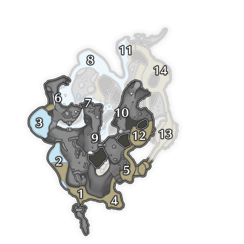 熔岩洞地图层 1